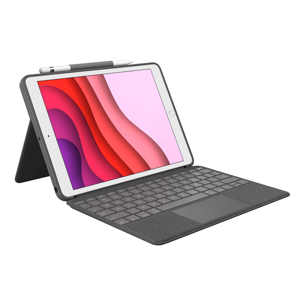 Goederen gemak Er is behoefte aan Logitech tablet keyboard Combo Touch iPad Air (7th gen) - Beryl Media
